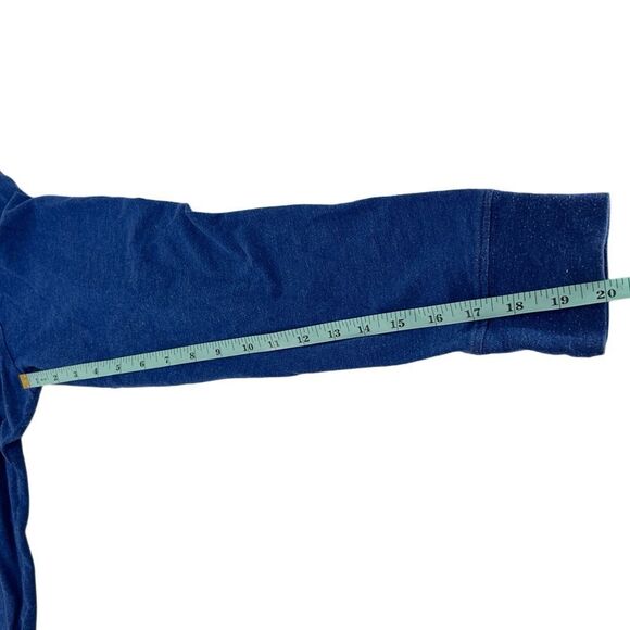 47 Golden State Warriors NBA Royal Blue Long Sleeve Tee Shirt Size Medium - Picture 5 of 5